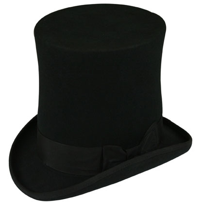 Lincon Tall Crown Top Hat